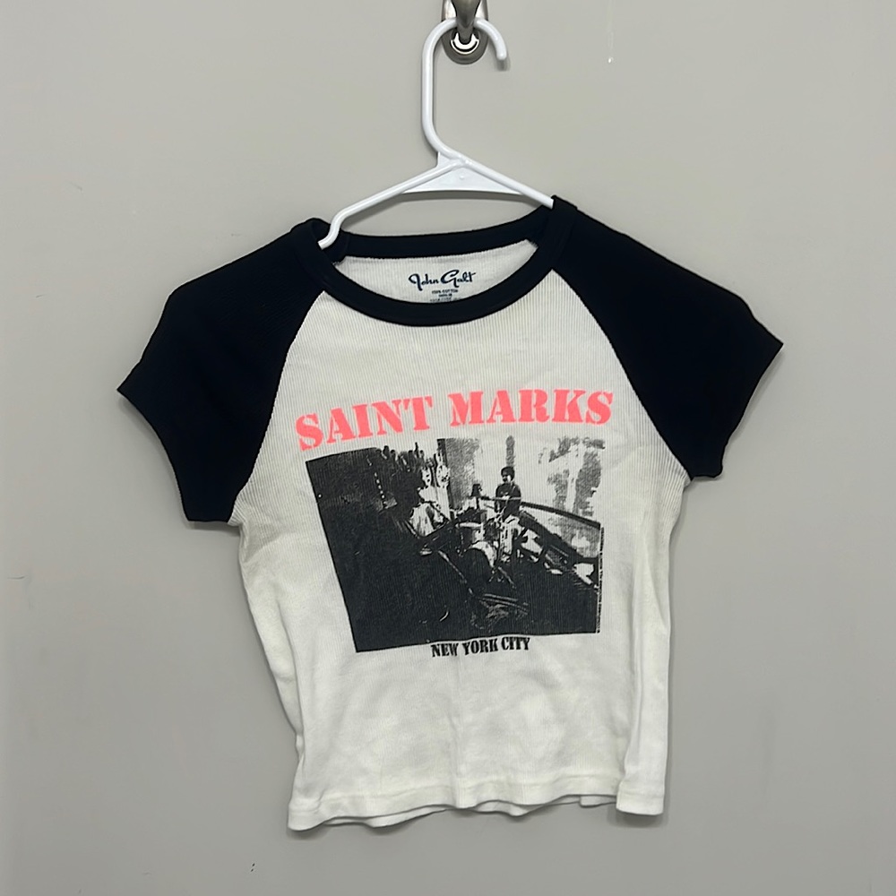 brandy melville cropped tee